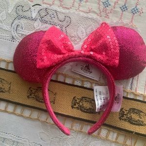 Disney Mickey Ears Hot Pink
